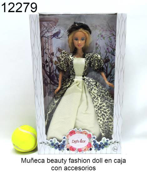 Imagen de MUÑECA BEAUTY FASHION DOLL EN CAJA  C/ACC 8.25